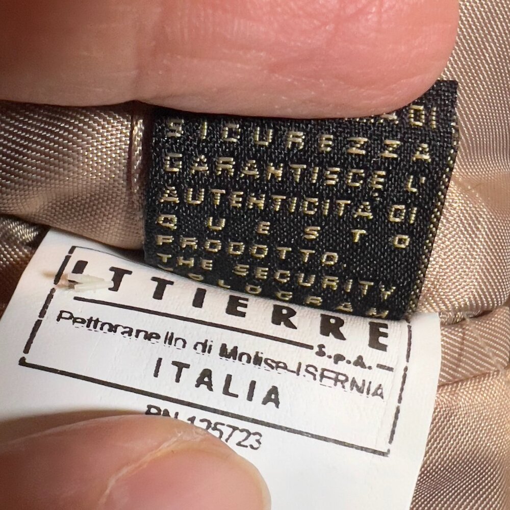 Roberto Cavalli Taupe Velvet Dinner Jacket Men's 38R - Picture 15 of 15